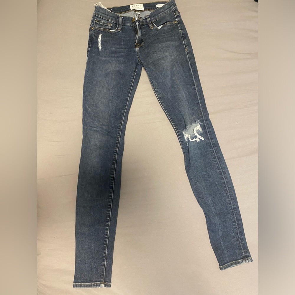 Frame skinny jeans size 25